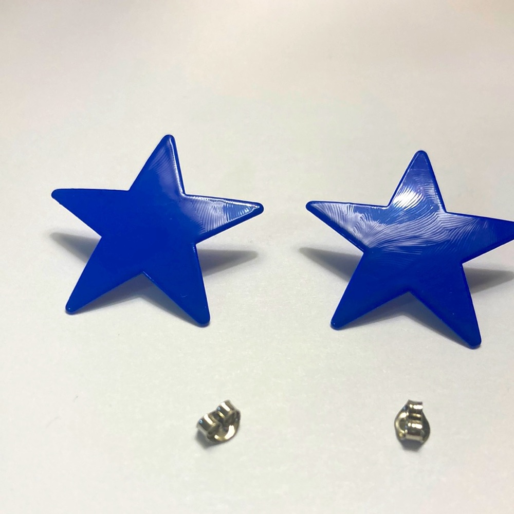 💙 ⭐️ Blue Star earrings